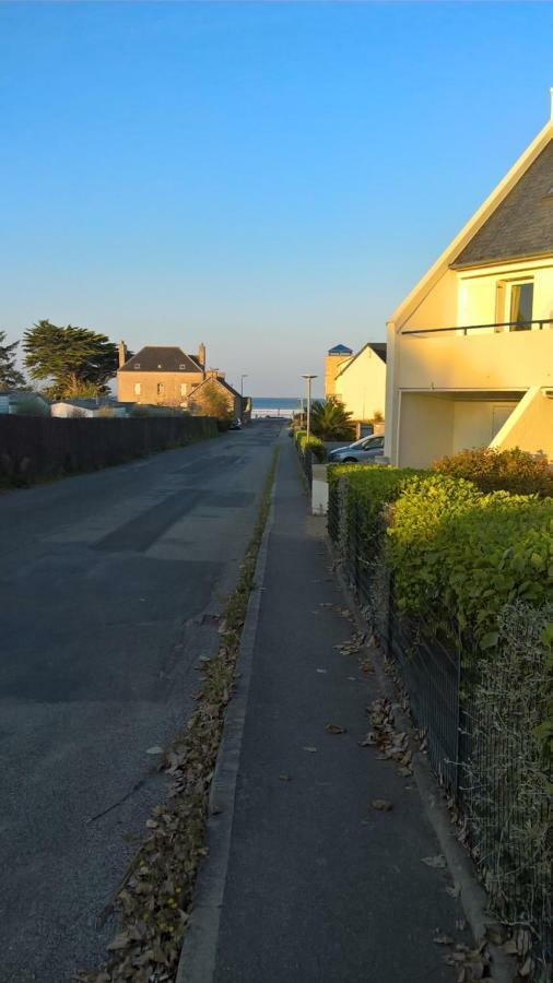 Appartement à la plage Saint-Nic Exterior foto